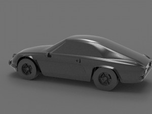 Alpline 110 3d ready to print model 3Dプリントモデル