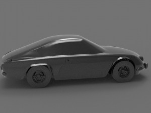 Alpline 110 3d ready to print model 3Dプリントモデル