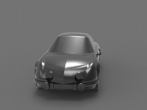 Alpline 110 3d ready to print model 3Dプリントモデル