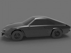 Alpline 110 3d ready to print model 3Dプリントモデル