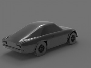 Alpline 110 3d ready to print model 3Dプリントモデル