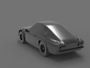 Alpline 110 3d ready to print model 3Dプリントモデル