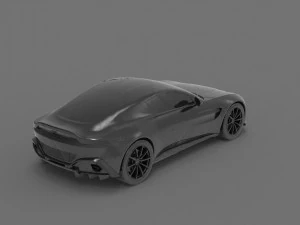 Готова до друку модель Aston martin 3d 3D Принт Модель