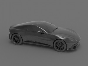Aston martin 3d ready to print model 3D 프린트 모델