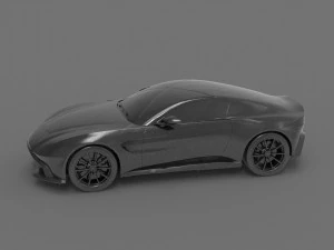 Aston martin 3d ready to print model 3D Print Model