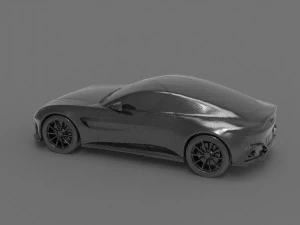 Aston martin 3d ready to print model 3D Print Model