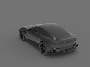 Aston martin 3d ready to print model 3D Print Model