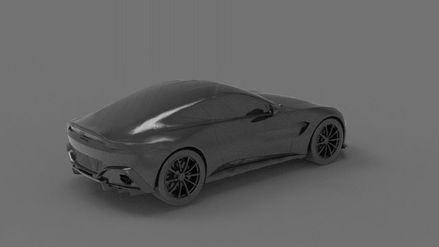 Aston martin 2020 3d ready to print model 3D प्रिंट मॉडल .c4d .max .obj .3ds .fbx .stl .blend 