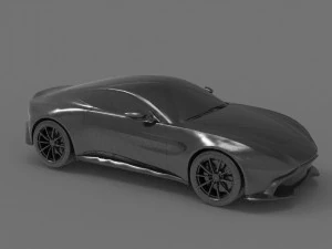 Aston martin 2020 3d ready to print model 3D Print Model