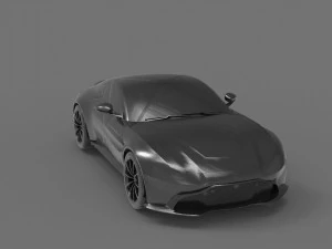 Aston martin 2020 3d ready to print model 3D Print Model
