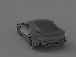 Aston martin 2020 3d ready to print model 3D Print Model