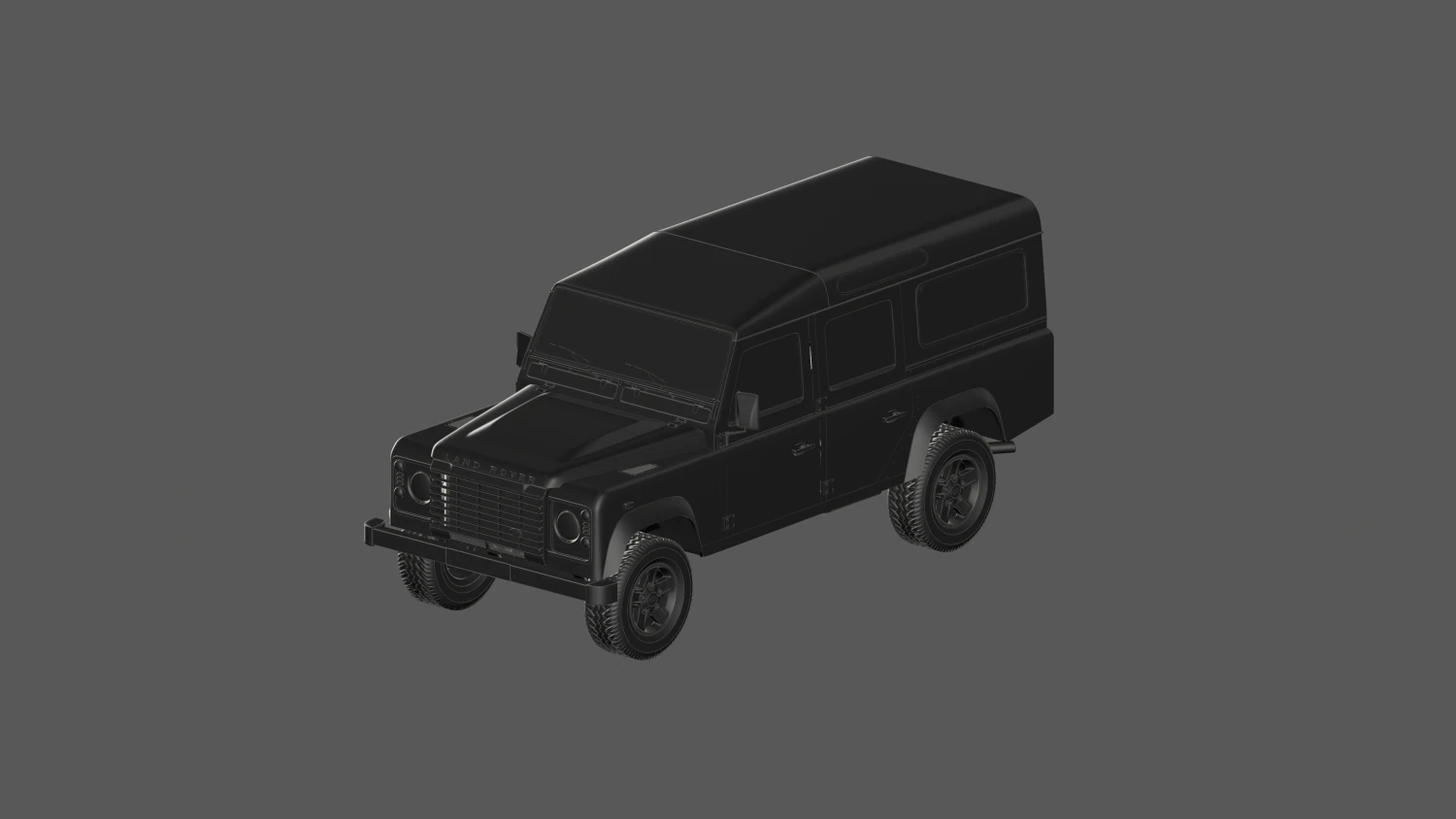 Defender 2020 3d ready to print model 3D Print Model .c4d .max .obj .3ds .fbx .stl .blend 