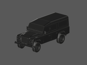 Defender 2020 3d ready to print model Modèles 3D en vedette
