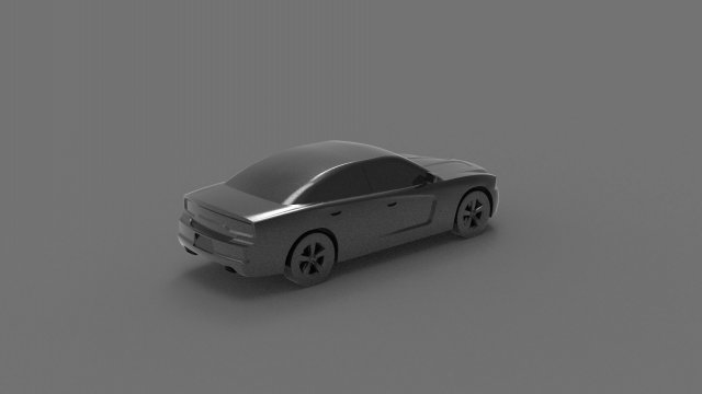 Dodge 3d ready to print model 3D प्रिंट मॉडल .c4d .max .obj .3ds .fbx .stl .blend 