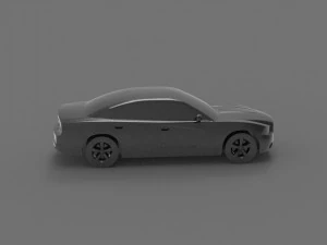Dodge 3d ready to print model 3D Print Model