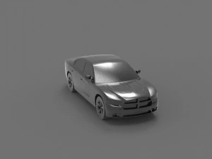 Dodge 3d ready to print model 3D Print Model