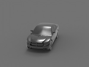 Dodge 3d ready to print model 3D प्रिंट मॉडल