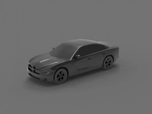 Dodge 3d ready to print model 3D Print Model