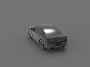 Dodge 3d ready to print model 3D Print Model