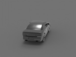 Dodge 3d ready to print model 3D प्रिंट मॉडल