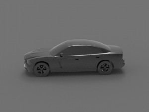Dodge 3d ready to print model 3D प्रिंट मॉडल