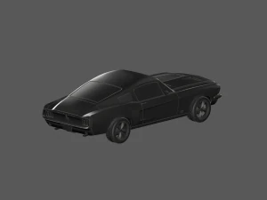Mustang 3d ready to print model 3D Print Model
