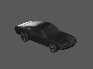 Mustang 3d ready to print model 3D Print Model