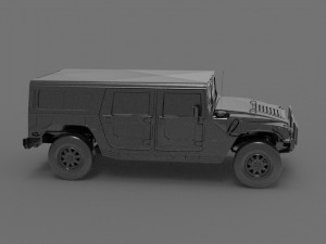 Hummer 3d ready to print model 3D Print Model