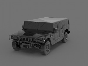 Hummer 3d ready to print model 3D Print Model
