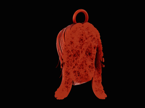 Jesus ring ready to print model Modelo de impresión 3D