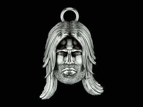 Jesus ring ready to print model Modelo de impresión 3D