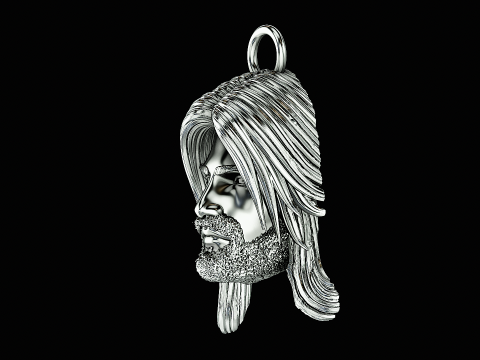 Jesus ring ready to print model Modelo de impresión 3D