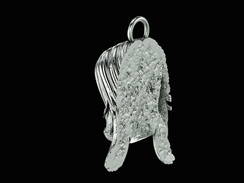 Jesus ring ready to print model Modelo de impresión 3D