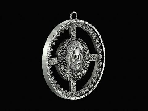 ジーザスリングモデルを印刷する準備ができました 3Dプリントモデル