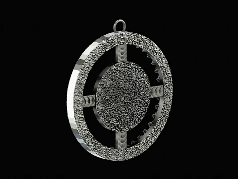 Jesus ring ready to print model 3D Print Model