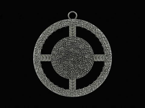 Jesus ring ready to print model 3D Print Model