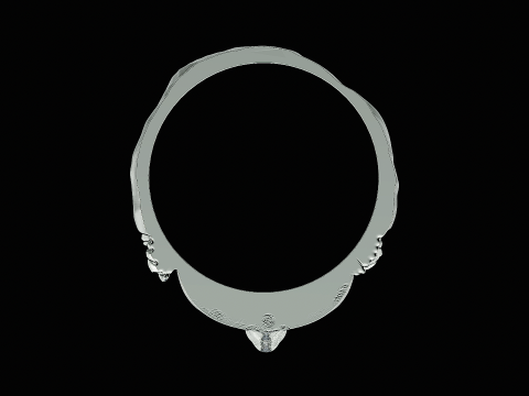 Monolisa head silver ready to print model 3D Принт Модель
