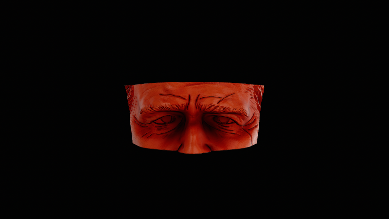 The godfather head silver ring ready to print model 3D Druckmodell .c4d .max .obj .3ds .fbx .stl .blend