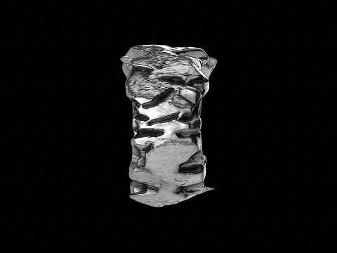 Cracked stone ring ready to print model 3D 打印模型