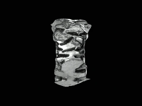 Cracked stone ring ready to print model 3D Print Model