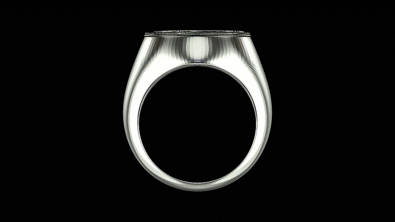 Dragon head silver ring ready to print 3D Print Model .c4d .max .obj .3ds .fbx .stl .blend 