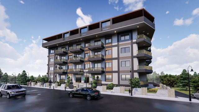 Highly Detailed Building Model 3D .c4d .max .obj .3ds .fbx .stl .blend 