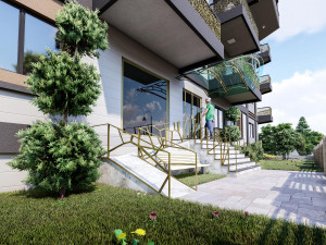 Highly Detailed Building Model 3D