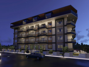 Highly Detailed Building Model 3D