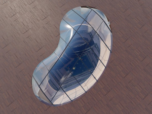Highly Detailed Building Model 3D