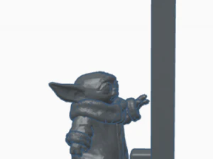 Подставка для книг Грогу из &laquo;Звездных войн&raquo; 3D Принт Модель