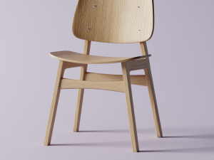 Wooden Chair Modèle 3D