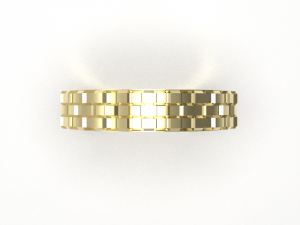 Simple gold coupling 005 3D मॉडल