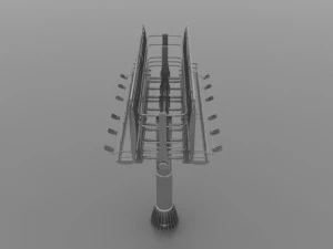 Two Sided Billboard 3D Model