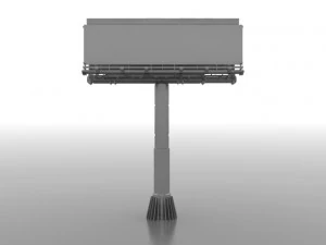 Two Sided Billboard 3D Model